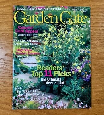 #ad GARDEN GATE Magazine Vintage Issue From May June 2007 $7.79
