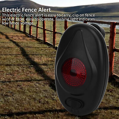 #ad Electric Fence Voltage Alert Electric Farm Fence Voltage Fault Finder New $14.33