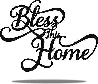 #ad Bless This Home Metal Sign Bless This Home Metal Wall Decor $119.95