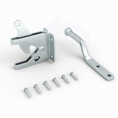 #ad Secure Auto Gate Latch with Screw Lock Ideal for Garden Pasture and Farm Fences $14.25