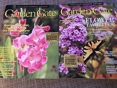 #ad Garden Gate Magazine Lot Of 2 Dec 2016 Aug 2018 Exclusive Members Editions $11.47