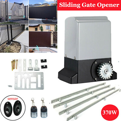 #ad #ad 1800LBS Electric Sliding Gate Opener Automatic Sliding Door Operator w 4m Racks $229.00