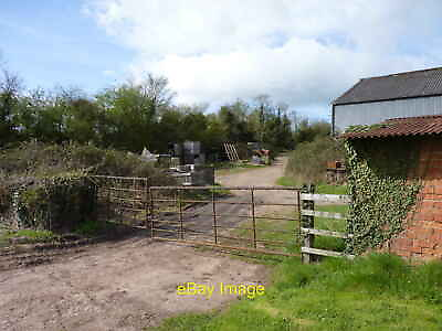 #ad #ad Photo 6x4 Woodrow Farm Gates Hanbury Farm gates with packing crates and a c2015 GBP 2.00