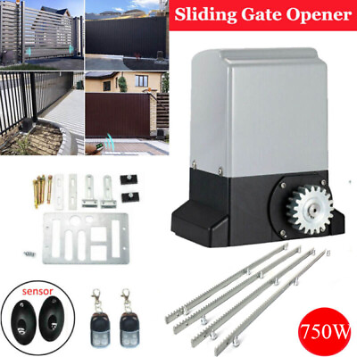#ad #ad 4400LBS Electric Sliding Gate Opener Automatic Sliding Door Operator w 4m Racks $269.00