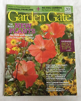 #ad Garden Gate Magazine February 2015 Issue 121 $2.36