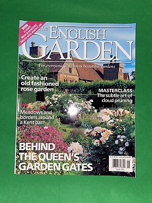 #ad #ad English Garden Magazine June July 2002 Behind The Queen’s Garden Gates $10.99