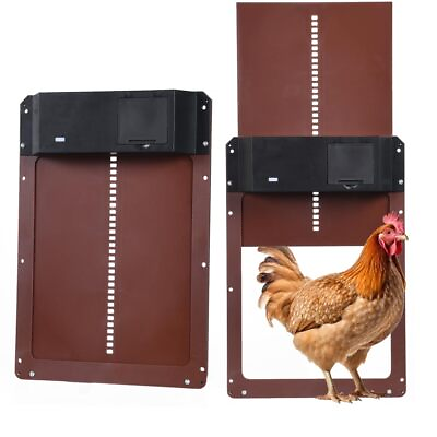 #ad Automatic Chicken Coop Door Opener with Light Sensor Chicken Door Water Resis... $18.20