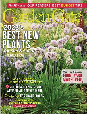 #ad Garden Gate Magazine Jan Feb 2023 Best New Plants For 2023 $14.00