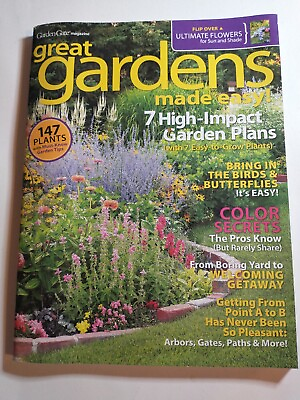 #ad Ultimate Flowers amp; Great Garden May 2013 Garden Gate UK Magazine Flip Special $19.99