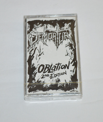 #ad DEMORTUR Oblation 2nd Edition CASSETTE TAPE 1993 NEW SEALED Death Metal Canada C $8.99