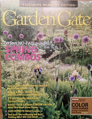 #ad Garden Gate Magazine April 2018 Exclusive Edition Spring Combos $10.35
