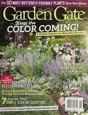 #ad Garden Gate Magazine June 2024 Keep The Color Coming $16.20