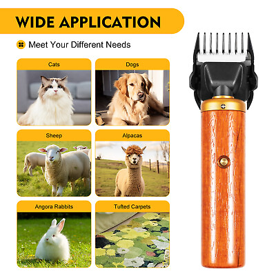 #ad Electric Farm Shears Clippers Animal Shave Grooming Tool 7200Rpm $26.60