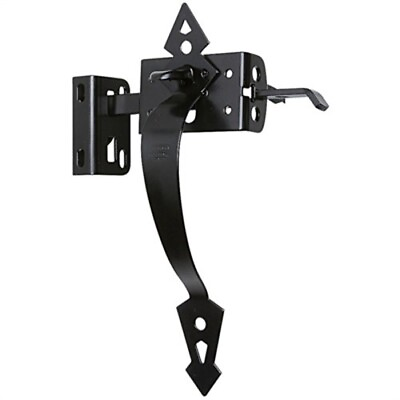 #ad #ad National Hardware N109 040 2quot; X 11quot; Black Heavy Duty Thumb Latch 2 PACK $40.63