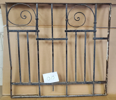 #ad Victorian Iron Gate Garden Fence Antique Architectural Salvage Door #015 $350.10