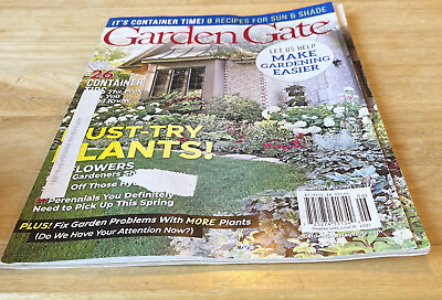 #ad garden gate magazine: May June 2021: issue 159 $4.00