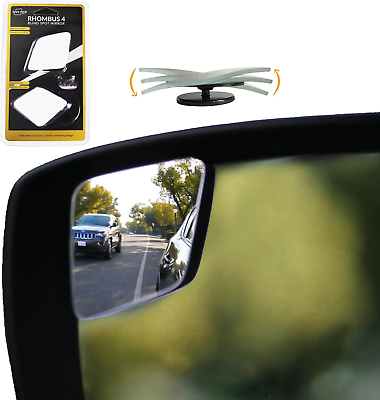 #ad quot;Rhombus 4000quot; Car Blind Spot Mirror by Change Lanes W Confidence Frameless $21.19