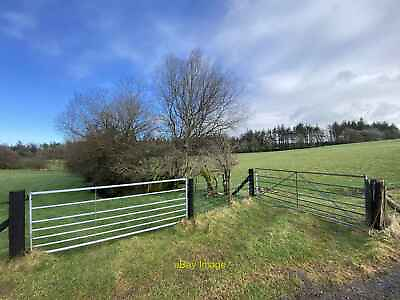 #ad #ad Photo 6x4 Farm gates on a hedge line Heol Senni c2022 GBP 2.00