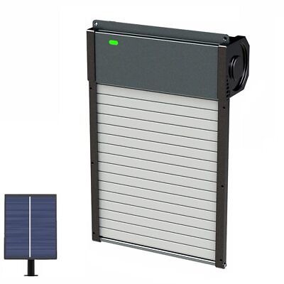 #ad Automatic Chicken Coop Door Opener Solar Chicken Door Light Sensor amp; Timer C $70.50