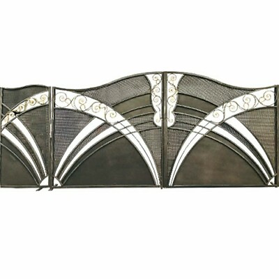 #ad DRIVEWAY WROUGHT IRON GATES Beautiful Steel Ornamental Design ENTRANCE GATE $5599.00