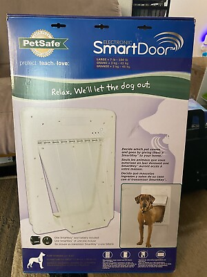 #ad PetSafe Electronic Smart Pet Dog Door Large up to 100lbs PPA11 10709 $125.00