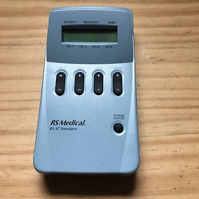 #ad RS Medical RS 4i Sequential Stimulator with data card No charger $59.99