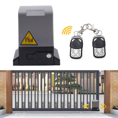 #ad 3968lbs Automatic Opening Sliding Gate Opener Door Opener amp; Remotes Control $187.53