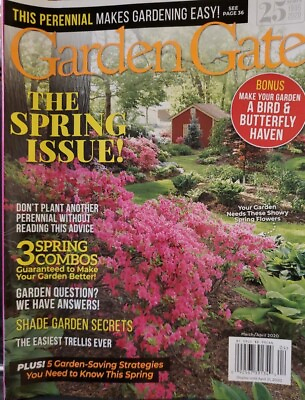 #ad Garden Gate Magazine The Spring Issue April 2020 $10.27