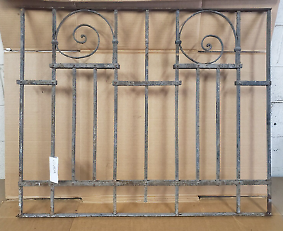 #ad Victorian Iron Gate Garden Fence Antique Architectural Salvage Door #015a $350.10